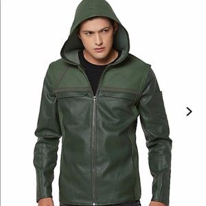 Green arrow jacket dc comic small